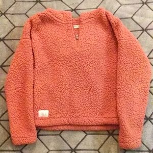 Abercrombie Kids Rose Sherpa size 13/14